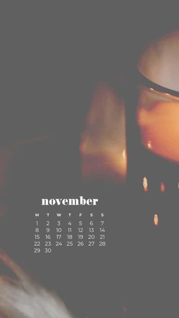 35 FREE NOVEMBER 2021 CALENDAR WALLPAPERS TO DRESS YOUR TECH, Oh So Lovely Blog