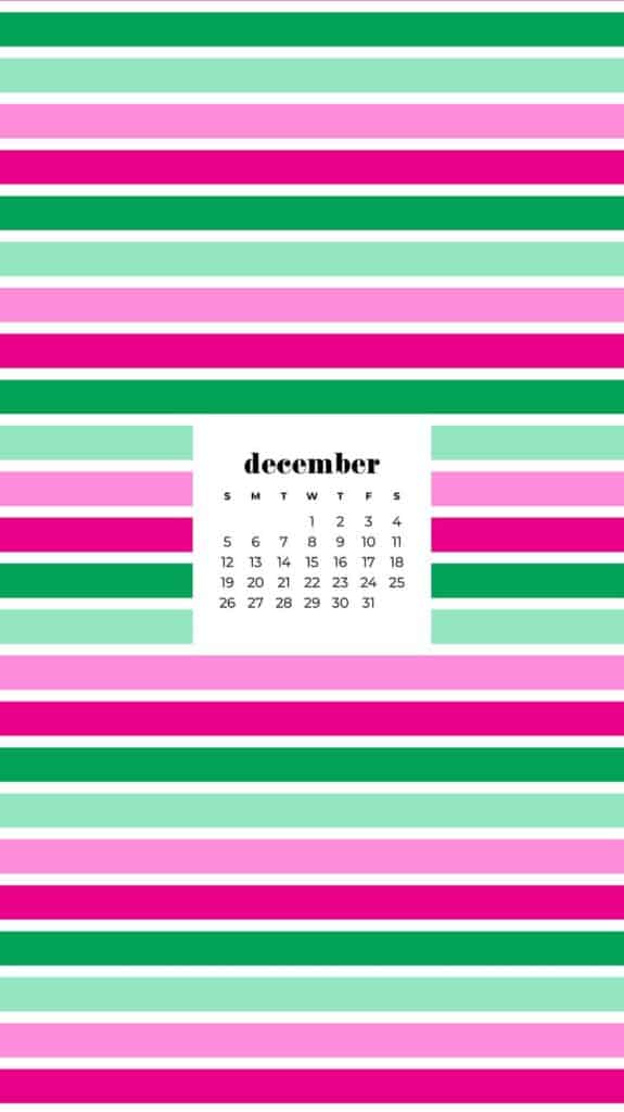 Colorful stripes december wallpaper - pink, hot pink, green