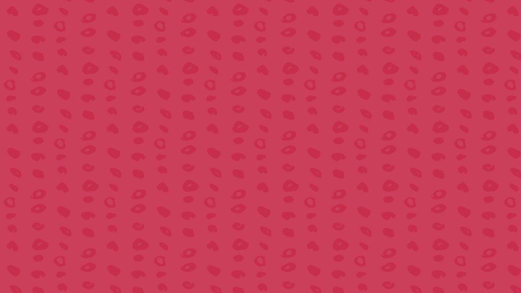 organic polka dot patterns red on pink - fall wallpapers