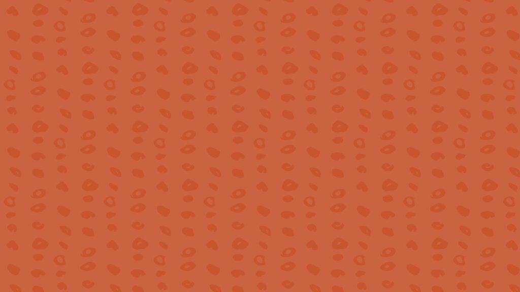 organic polka dot patterns rust on orange - fall wallpapers