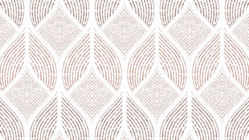 muted abstract leaves illustration on gray background 