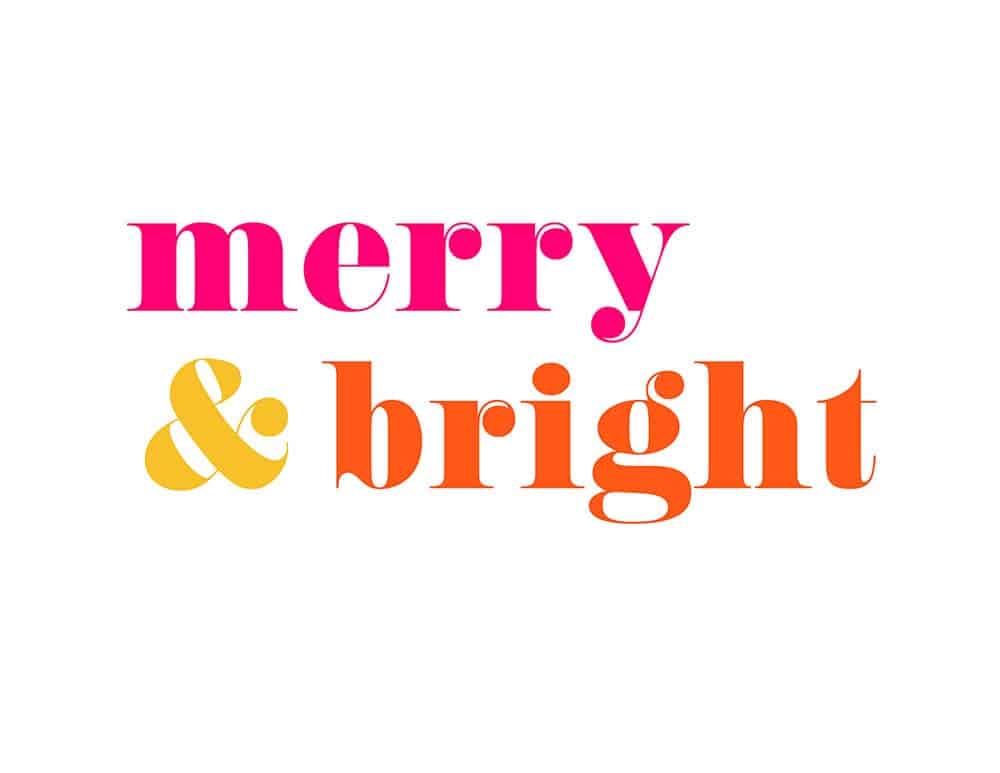 13 FREE HOLIDAY ART PRINTABLES – MERRY &#038; BRIGHT!, Oh So Lovely Blog