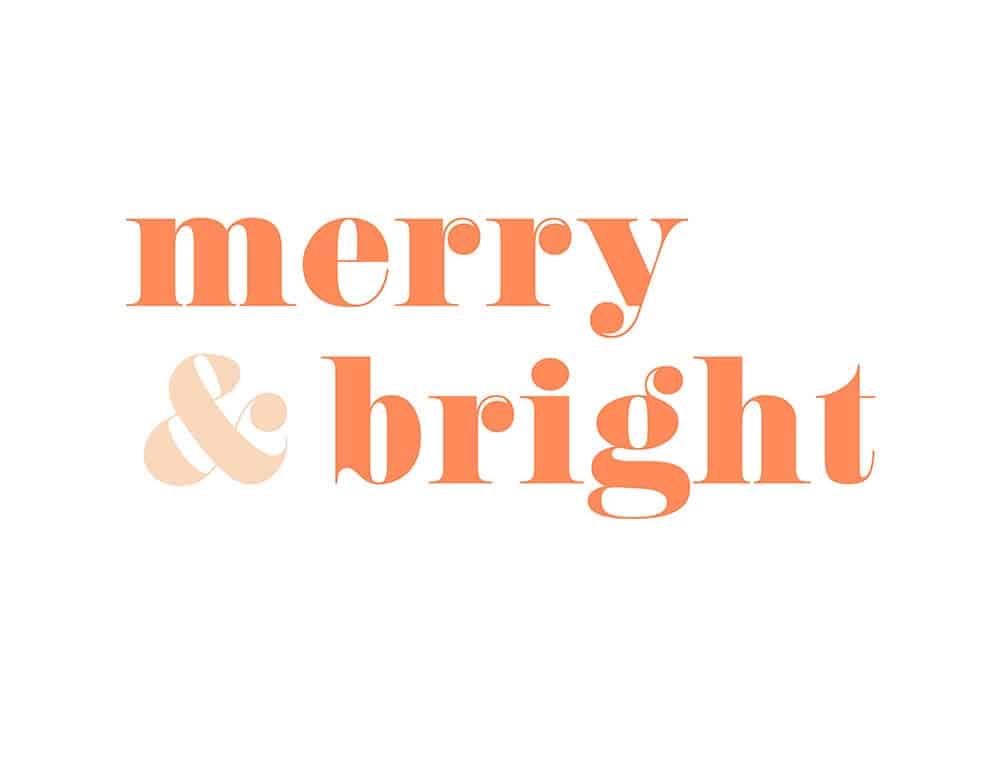 13 FREE HOLIDAY ART PRINTABLES – MERRY &#038; BRIGHT!, Oh So Lovely Blog