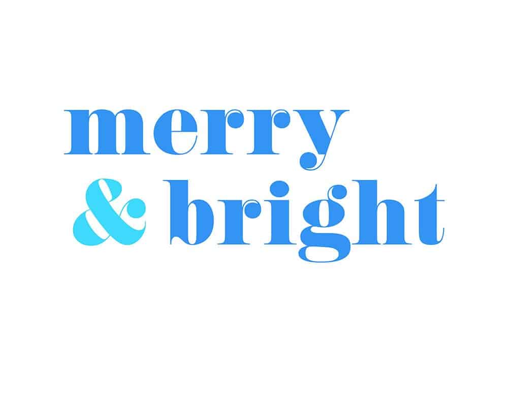 13 FREE HOLIDAY ART PRINTABLES – MERRY &#038; BRIGHT!, Oh So Lovely Blog