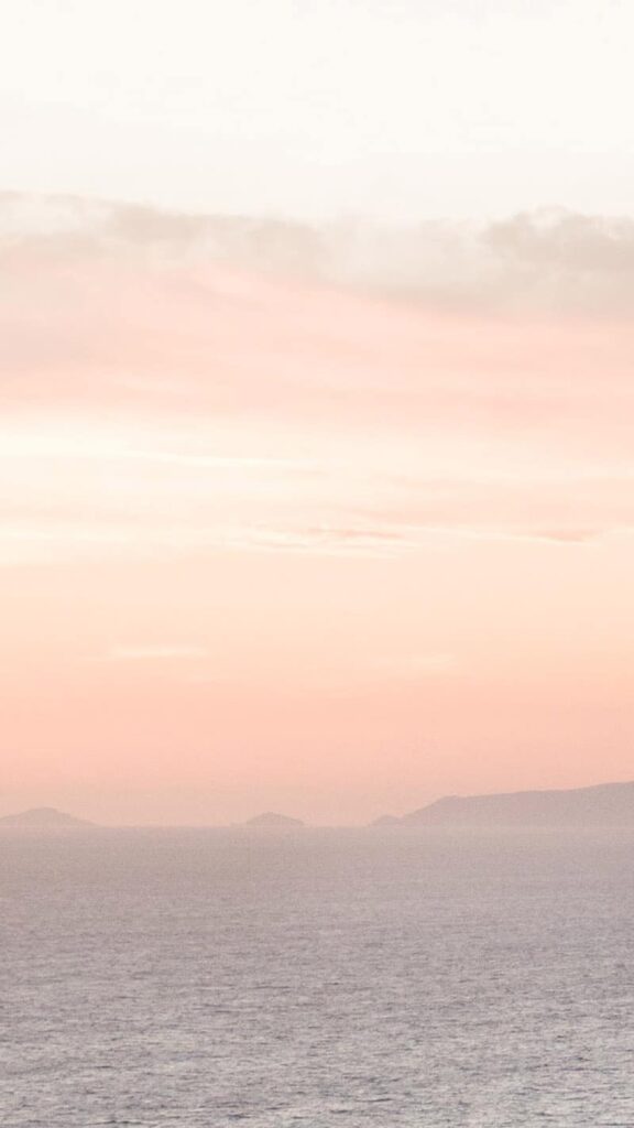 greece cliffs sunset