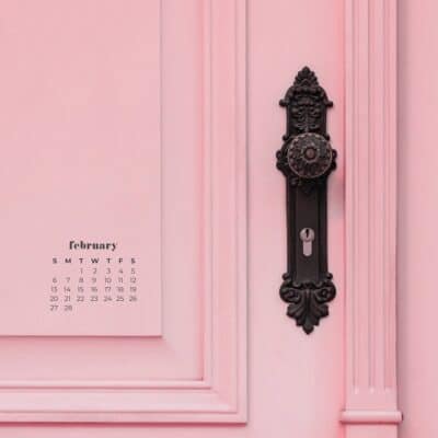 pretty detailed pink exterior front door with cool, old door knobpretty detailed pink exterior front door with cool, old door knob - February 2022 wallpapers – 50 FREE calendars for your desktop & phone!