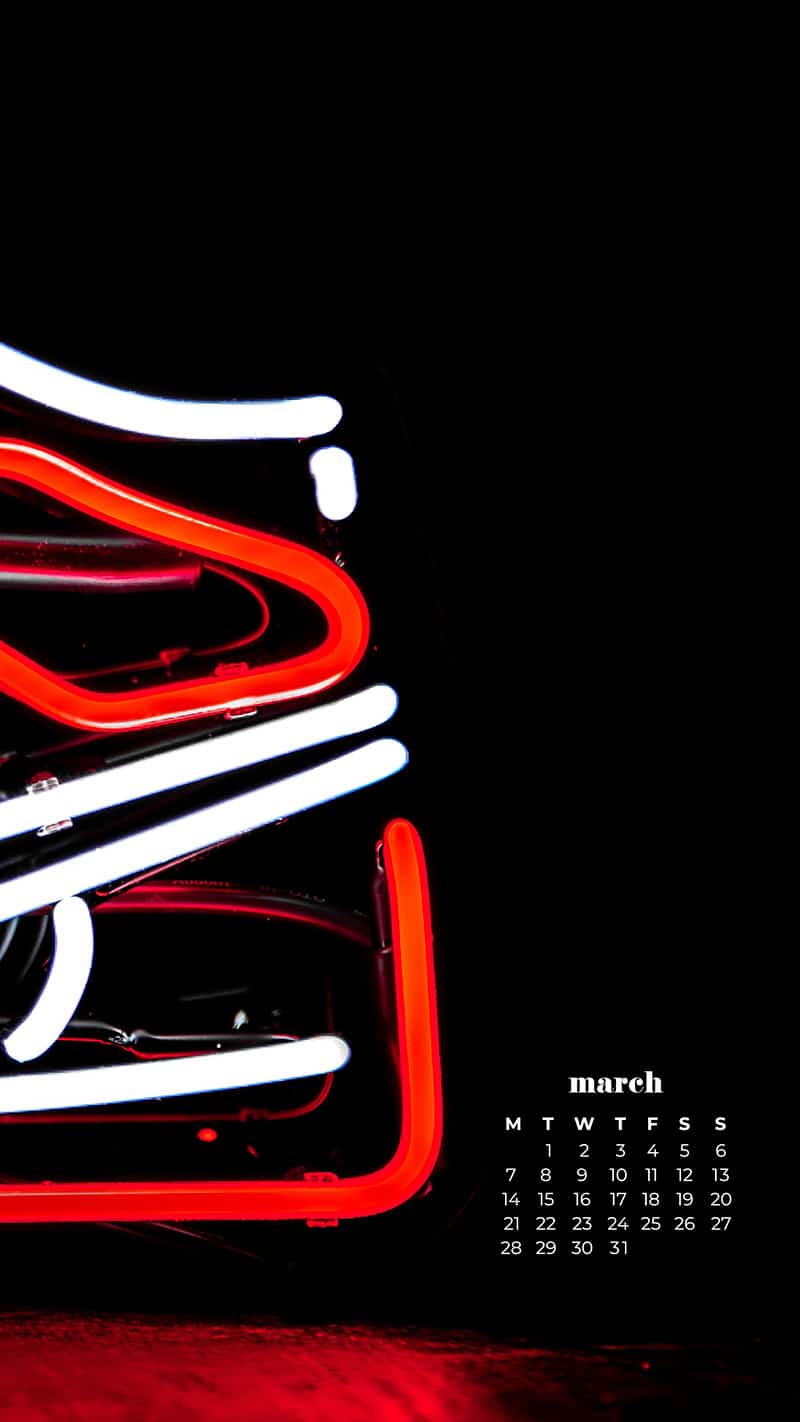 neon sign -red, black, and white jordan nike shoe - March 2022 free desktop wallpaper