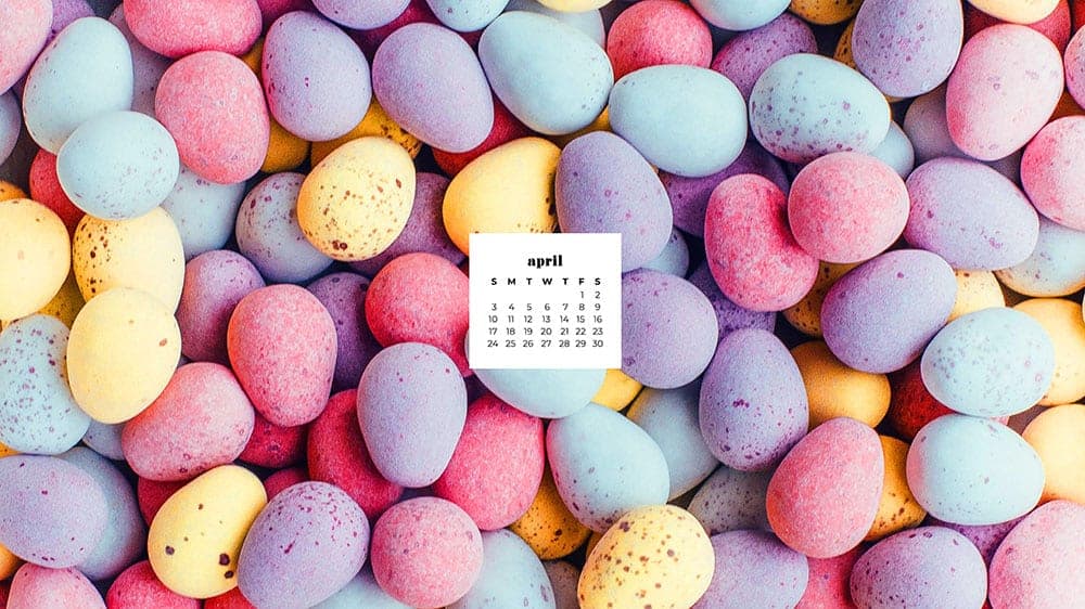 April 2022 wallpapers  55 FREE calendars for your desktop  phone