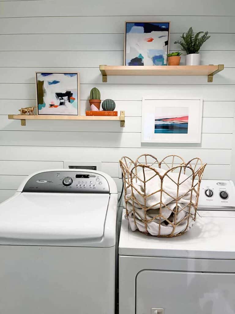 A DIY LAUNDRY ROOM RENOVATION ON A $500 BUDGET!, Oh So Lovely Blog