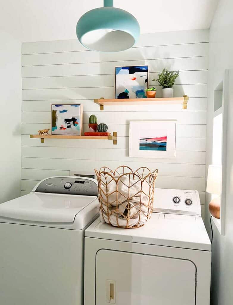 A DIY LAUNDRY ROOM RENOVATION ON A $500 BUDGET!, Oh So Lovely Blog