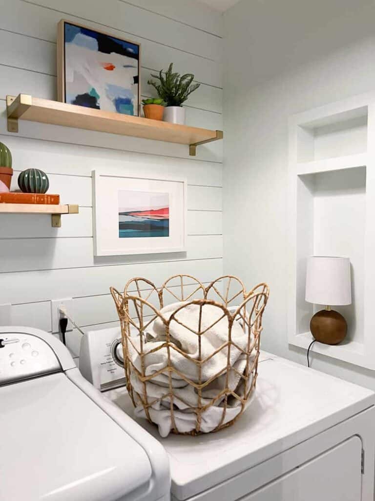 A DIY LAUNDRY ROOM RENOVATION ON A $500 BUDGET!, Oh So Lovely Blog