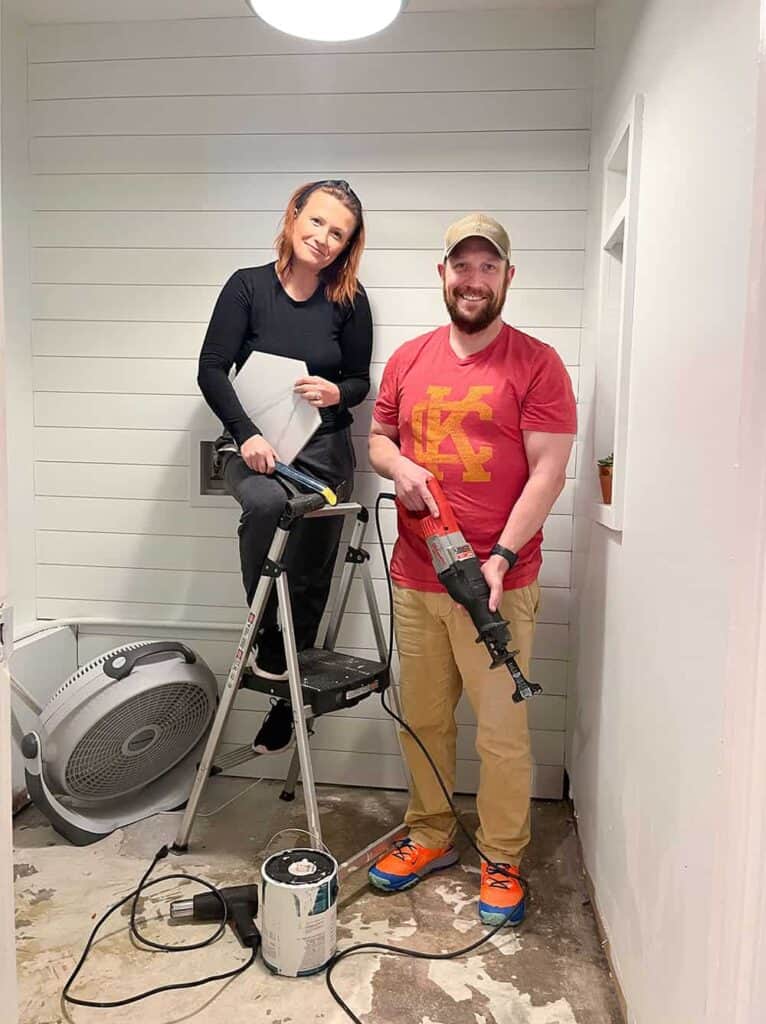 A DIY LAUNDRY ROOM RENOVATION ON A $500 BUDGET!, Oh So Lovely Blog