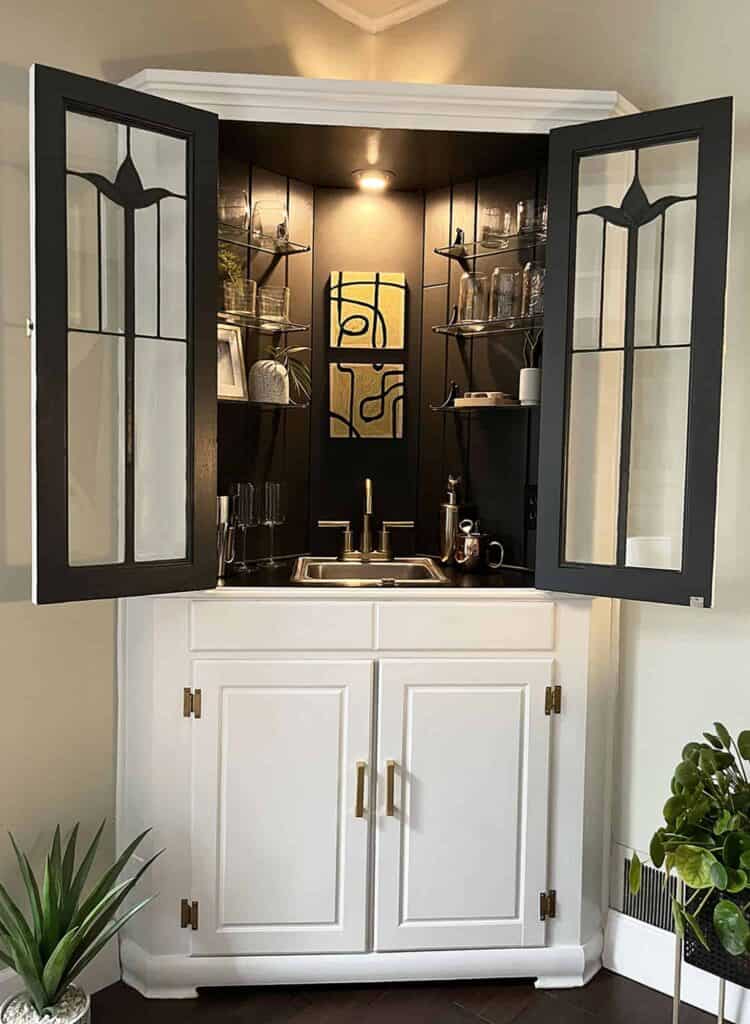 DIY Mini Mudroom Closet Makeover, Oh So Lovely Blog