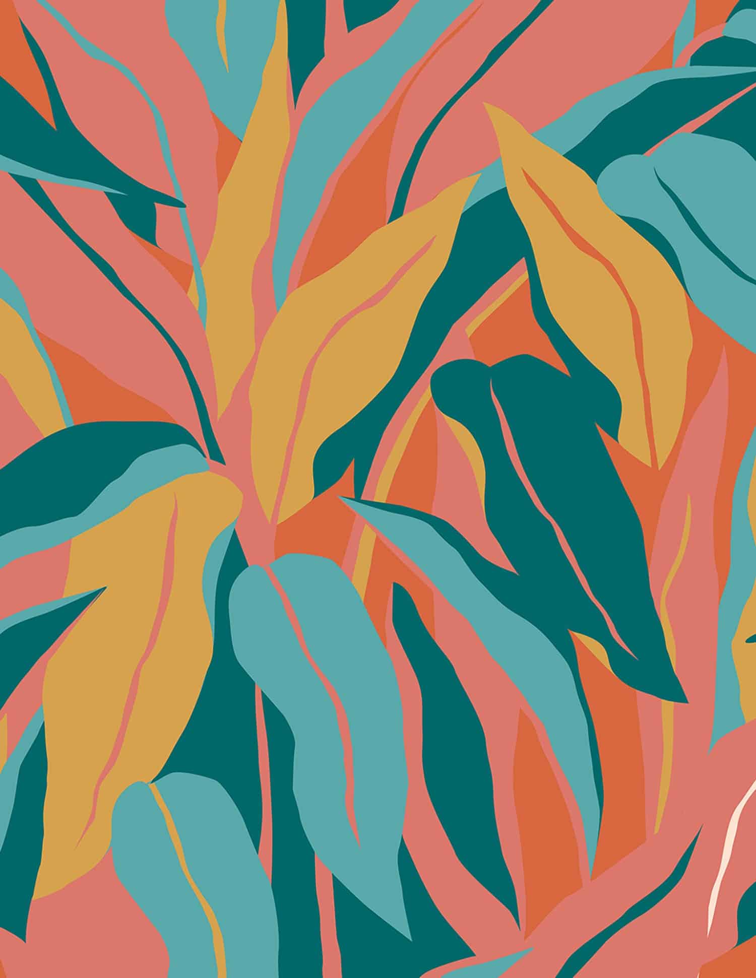 120 TROPICAL FREEBIES – ART PRINTABLES, WALLPAPERS &#038; A-Z MONOGRAMS, Oh So Lovely Blog