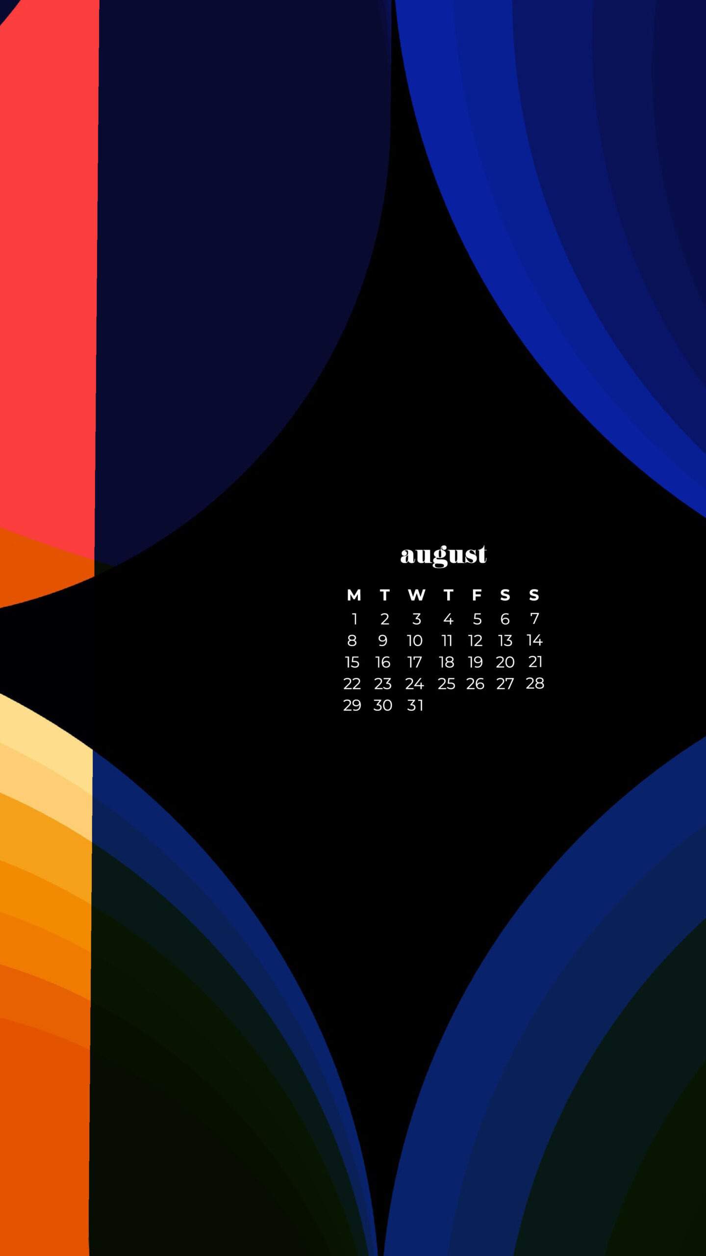 AUGUST 2022 WALLPAPERS – 55 FREE PHONE &#038; DESKTOP CALENDARS, Oh So Lovely Blog