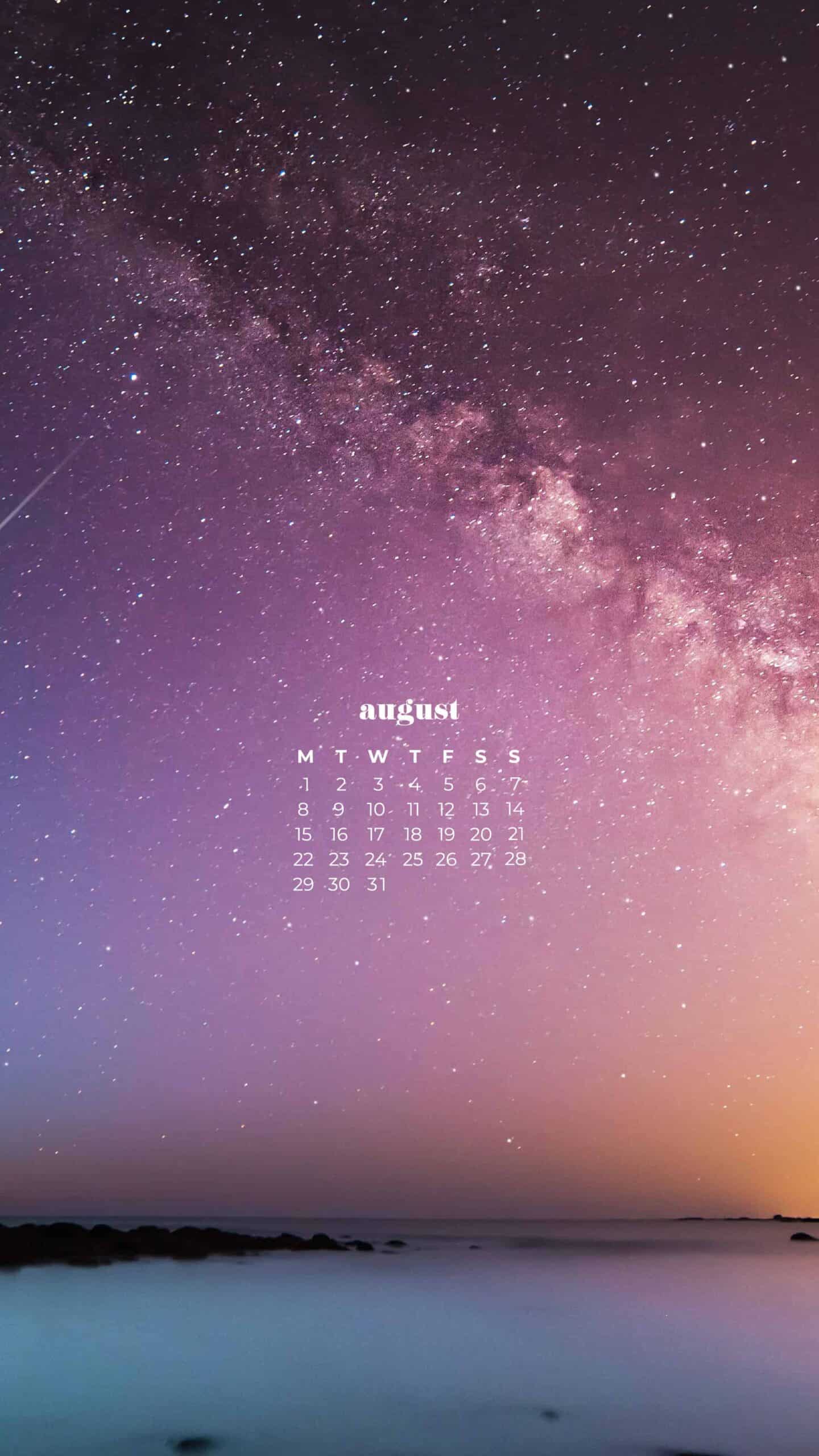 AUGUST 2022 WALLPAPERS – 55 FREE PHONE &#038; DESKTOP CALENDARS, Oh So Lovely Blog