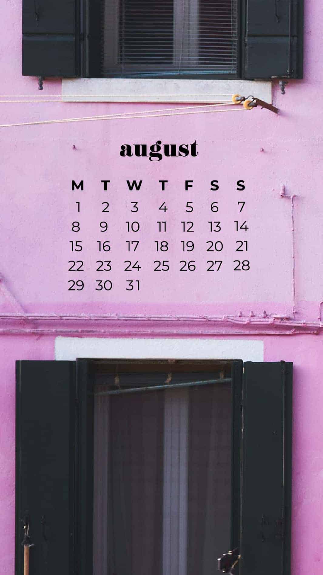 AUGUST 2022 WALLPAPERS – 55 FREE PHONE &#038; DESKTOP CALENDARS, Oh So Lovely Blog