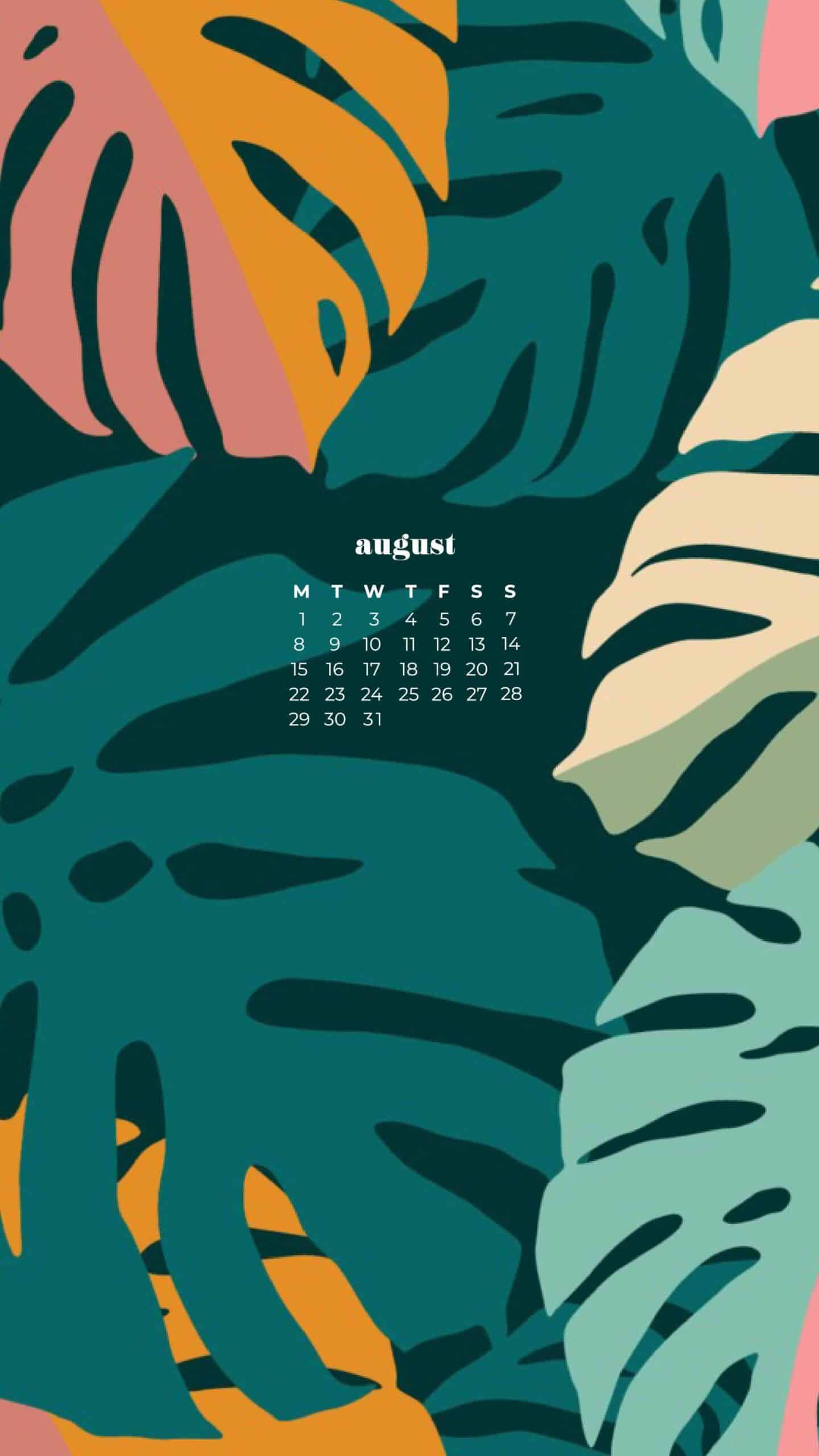 AUGUST 2022 WALLPAPERS – 55 FREE PHONE &#038; DESKTOP CALENDARS, Oh So Lovely Blog