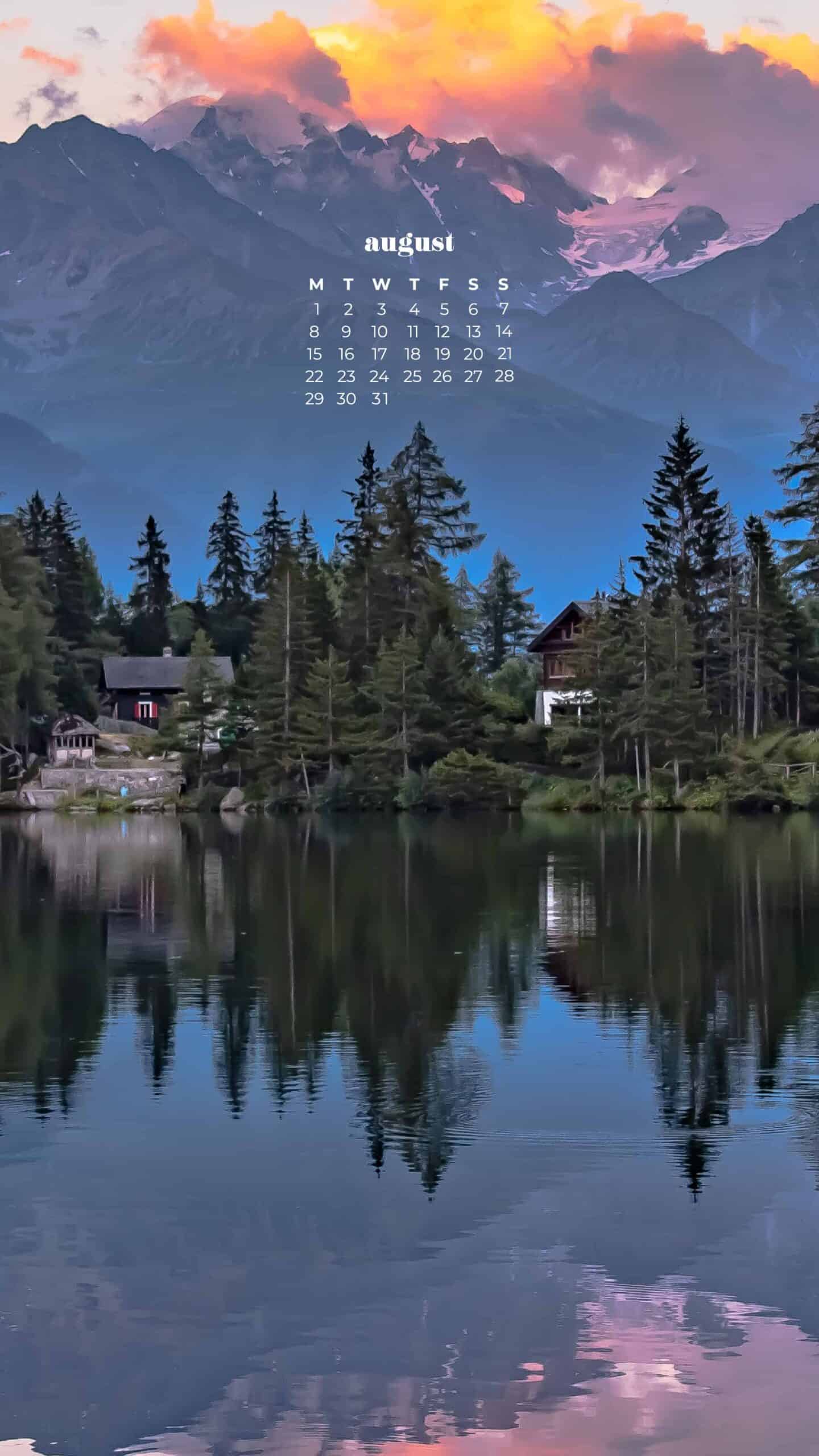 AUGUST 2022 WALLPAPERS – 55 FREE PHONE &#038; DESKTOP CALENDARS, Oh So Lovely Blog