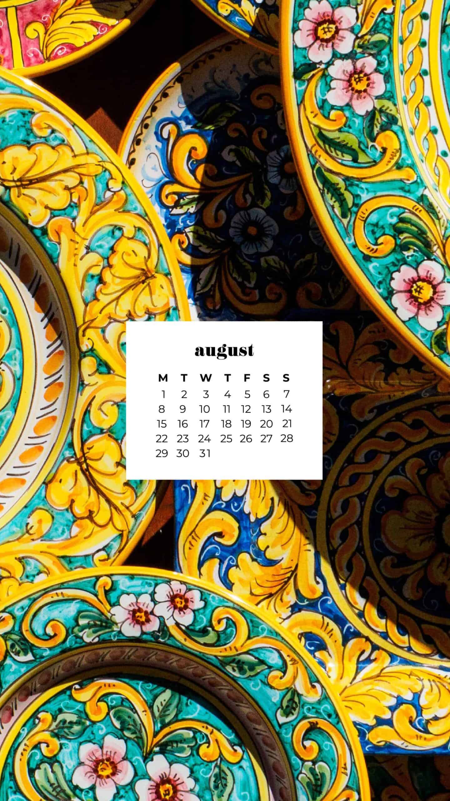 AUGUST 2022 WALLPAPERS – 55 FREE PHONE &#038; DESKTOP CALENDARS, Oh So Lovely Blog