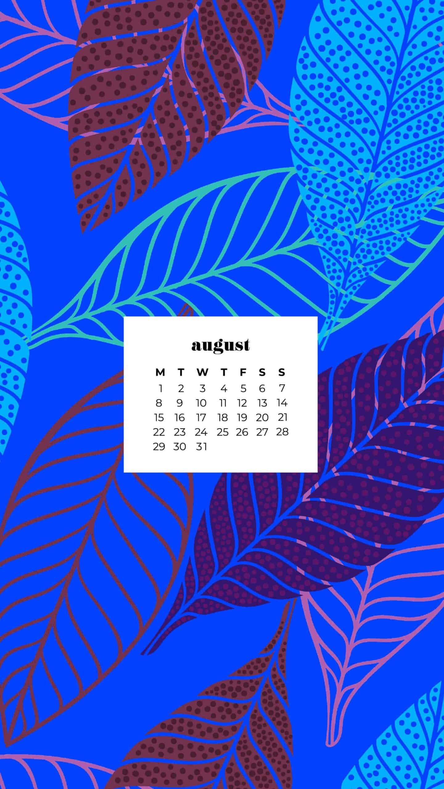 AUGUST 2022 WALLPAPERS – 55 FREE PHONE &#038; DESKTOP CALENDARS, Oh So Lovely Blog