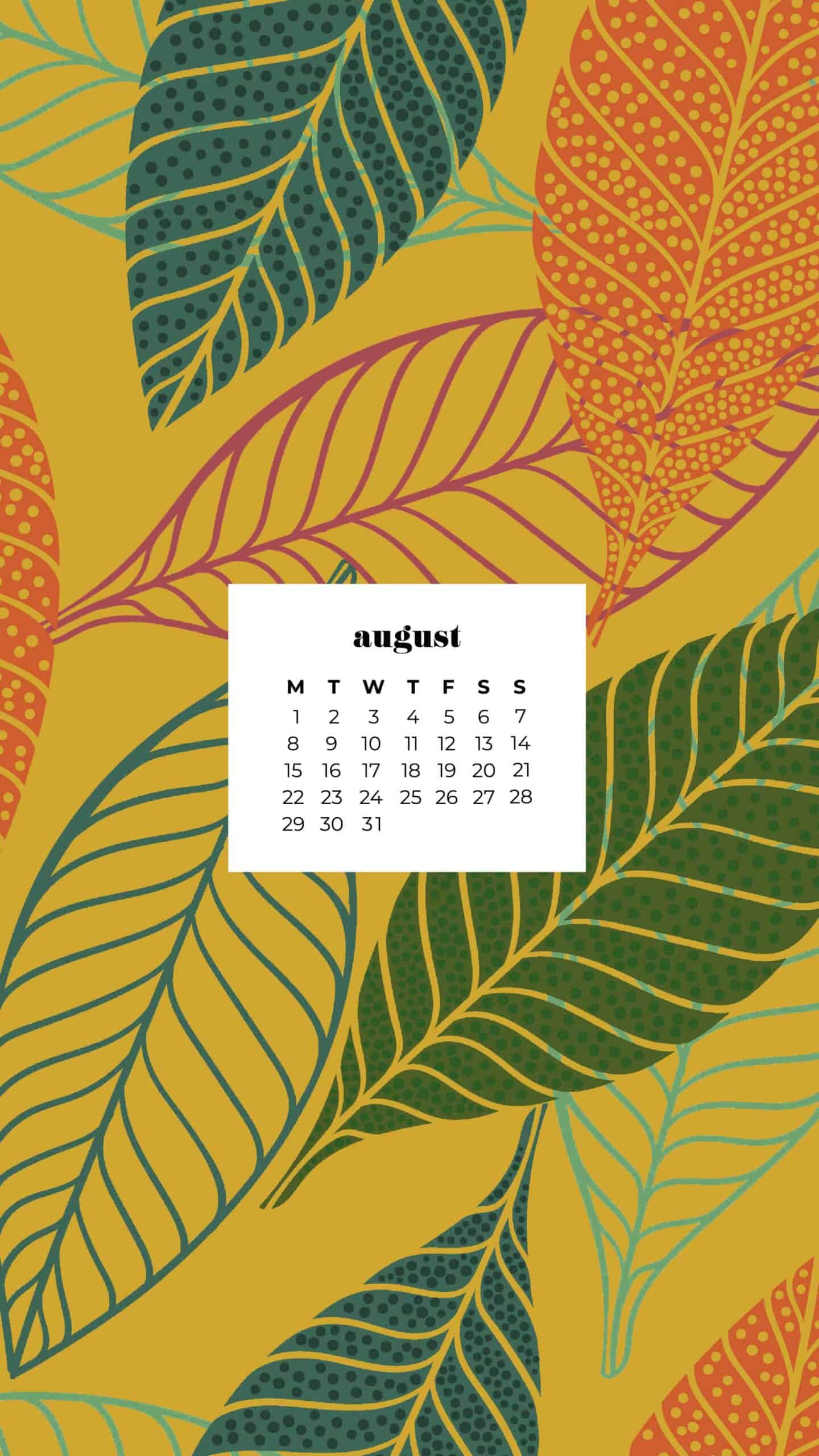 AUGUST 2022 WALLPAPERS – 55 FREE PHONE &#038; DESKTOP CALENDARS, Oh So Lovely Blog