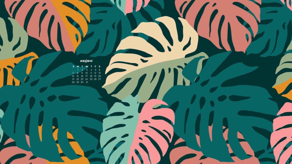 AUGUST 2022 WALLPAPERS – 55 FREE PHONE &#038; DESKTOP CALENDARS, Oh So Lovely Blog