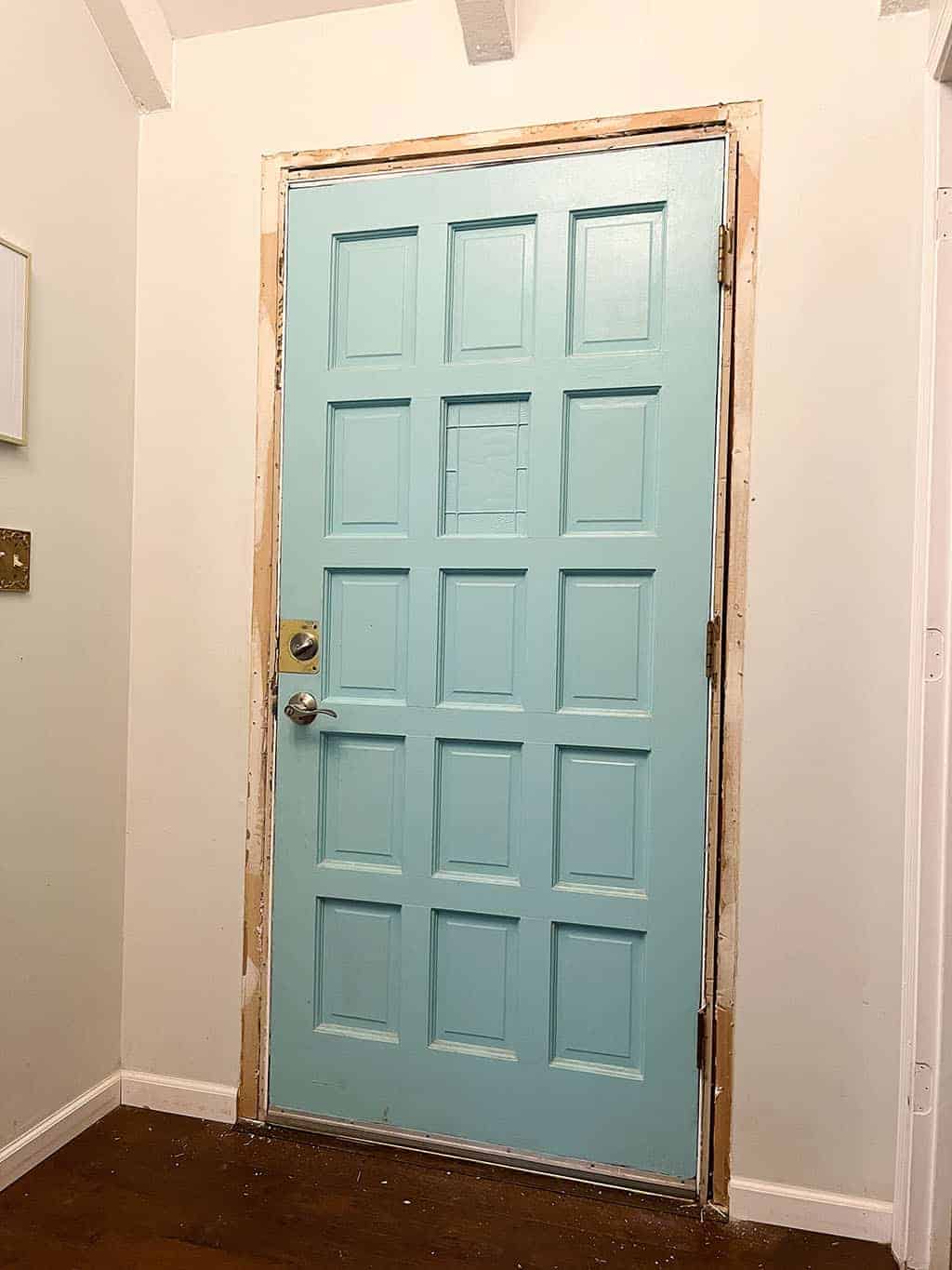 ENTRYWAY BEAM AND DOOR UPDATE – A DIY PROJECT WITH DUTCH BOY PAINTS!, Oh So Lovely Blog