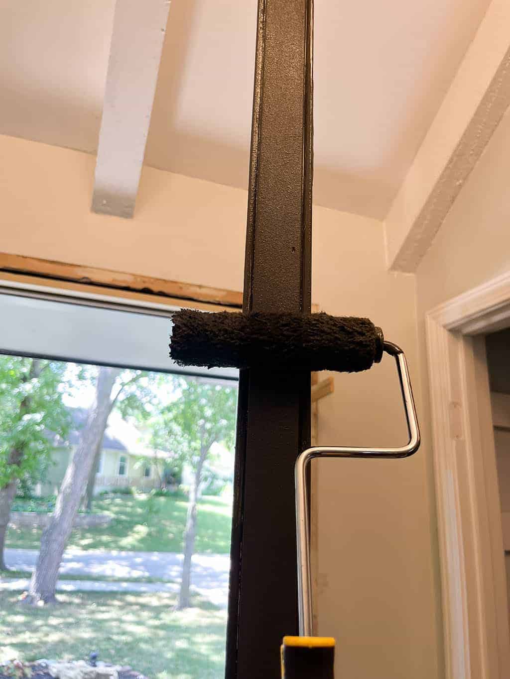 ENTRYWAY BEAM AND DOOR UPDATE – A DIY PROJECT WITH DUTCH BOY PAINTS!, Oh So Lovely Blog