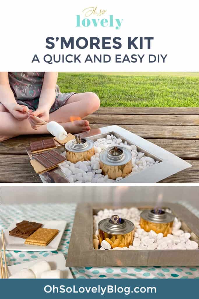 S&#8217;MORES KIT – AN EASY AND FUN DIY SETUP PERFECT FOR PARTIES!, Oh So Lovely Blog