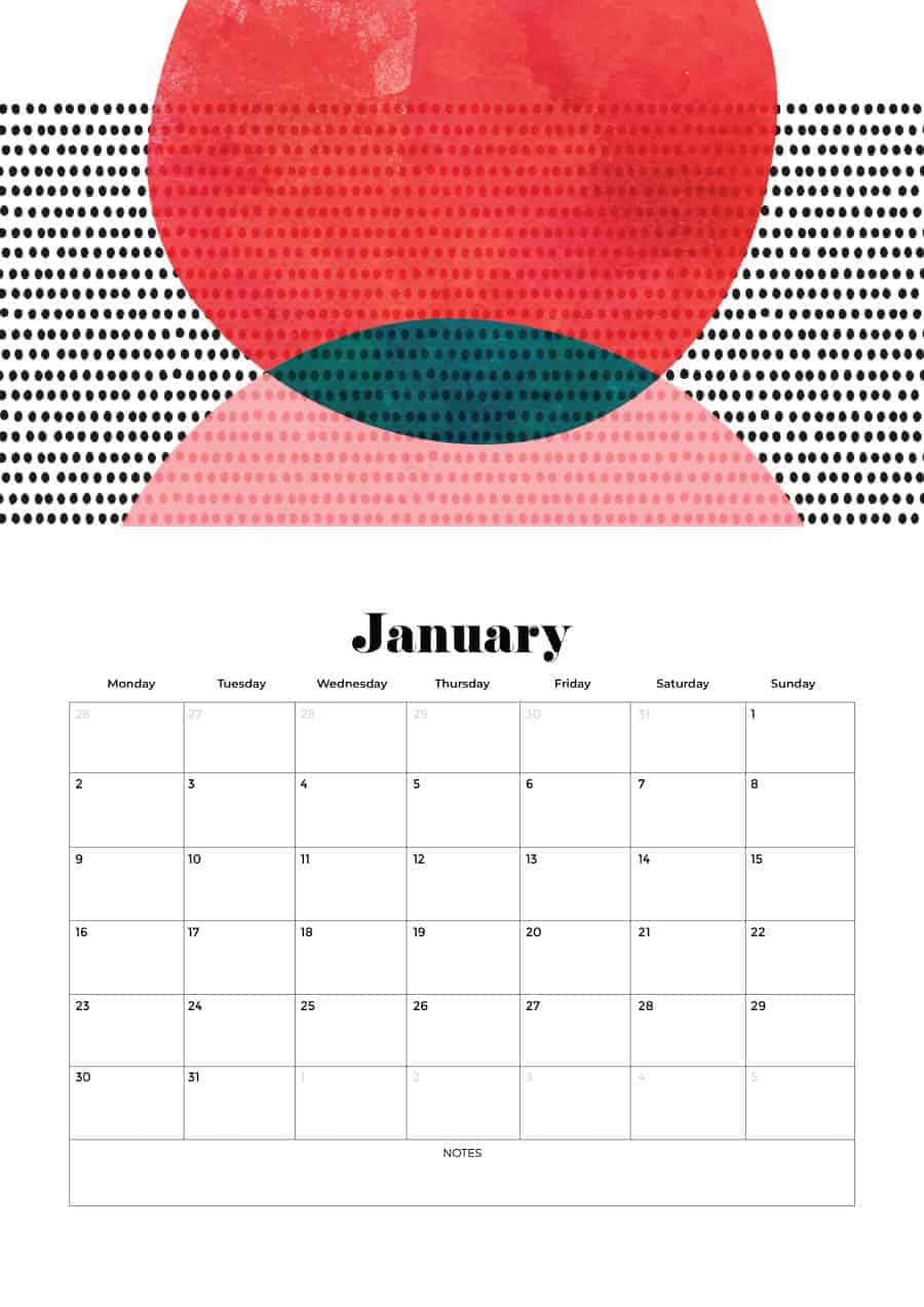 FREE 2023 CALENDARS — 200 PRINTABLE OPTIONS — LANDSCAPE &#038; VERTICAL, Oh So Lovely Blog