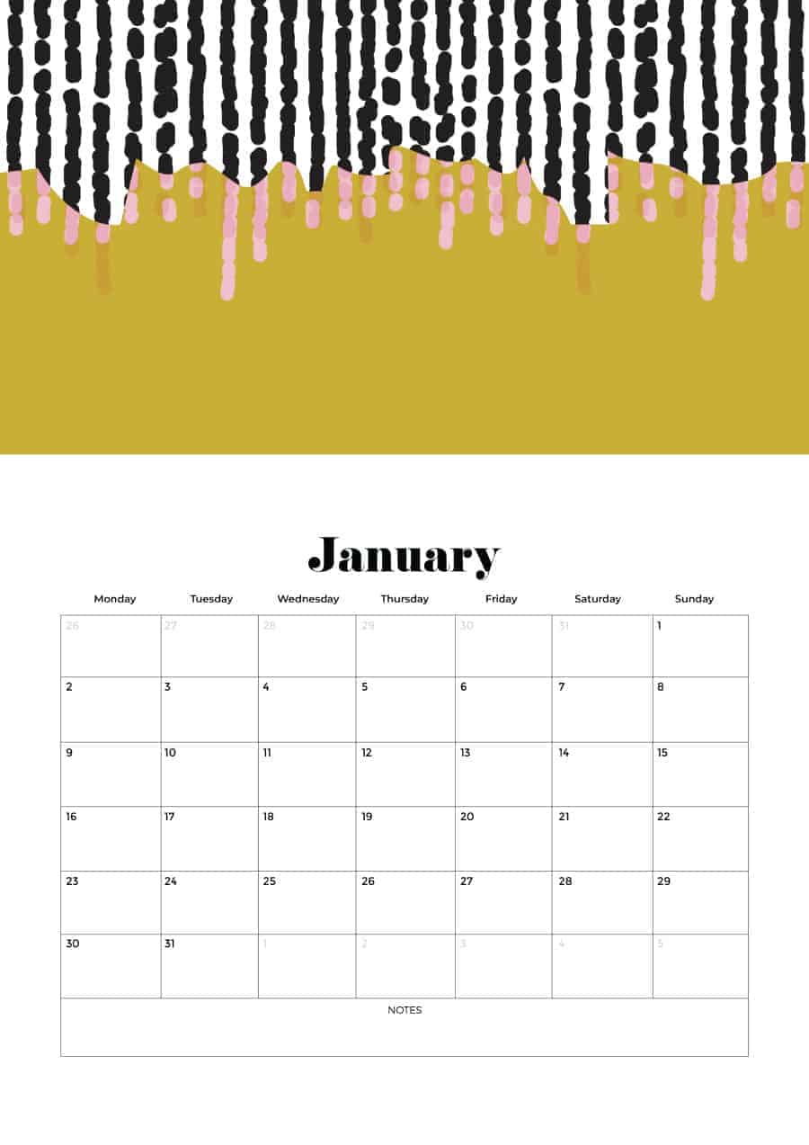 FREE 2023 CALENDARS — 200 PRINTABLE OPTIONS — LANDSCAPE &#038; VERTICAL, Oh So Lovely Blog