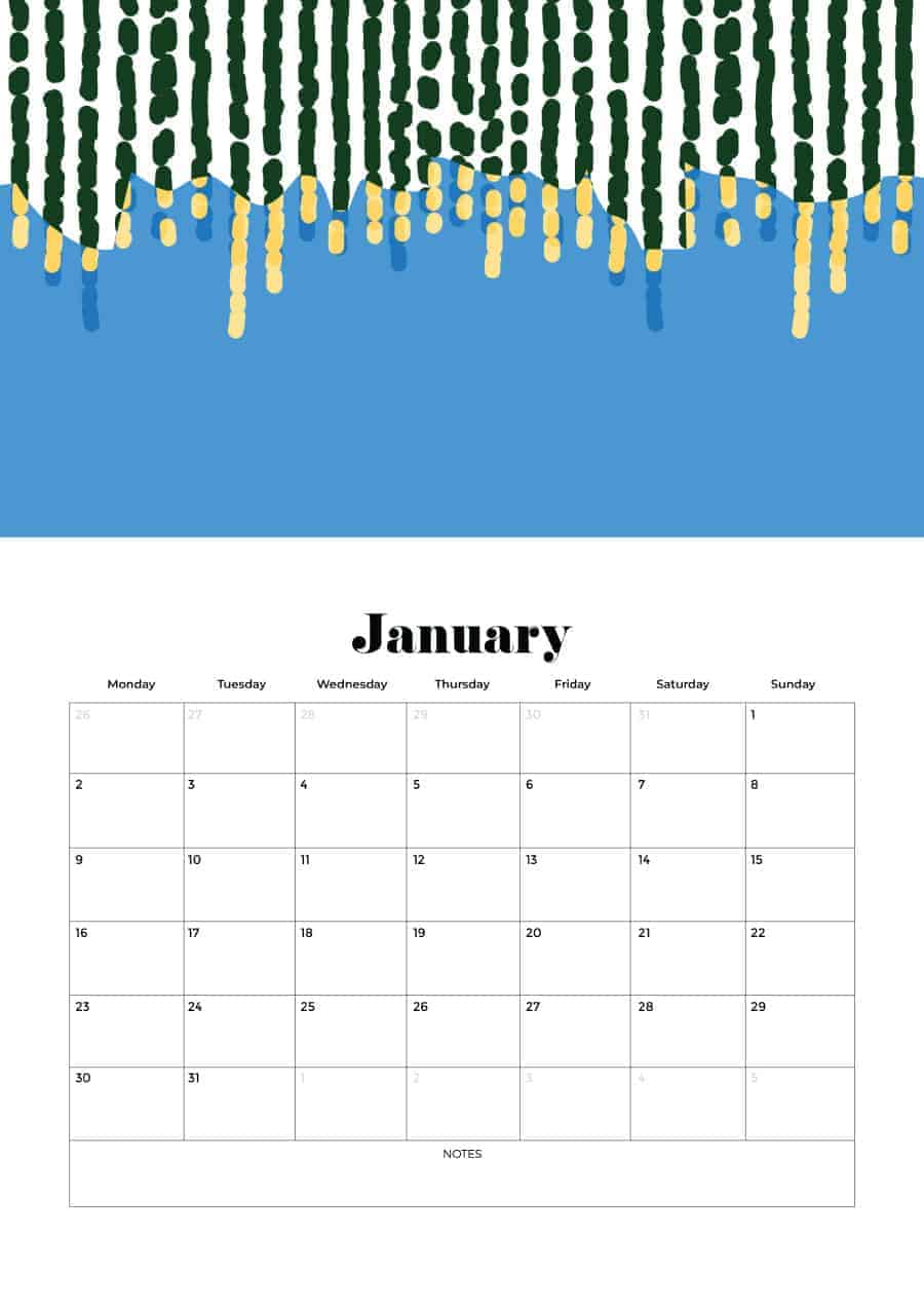 FREE 2023 CALENDARS — 200 PRINTABLE OPTIONS — LANDSCAPE &#038; VERTICAL, Oh So Lovely Blog