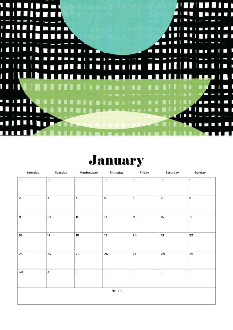 FREE 2023 CALENDARS — 200 PRINTABLE OPTIONS — LANDSCAPE &#038; VERTICAL, Oh So Lovely Blog