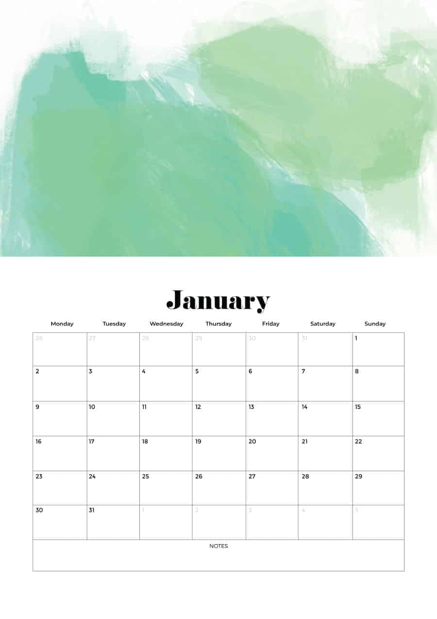 FREE 2023 CALENDARS — 200 PRINTABLE OPTIONS — LANDSCAPE &#038; VERTICAL, Oh So Lovely Blog