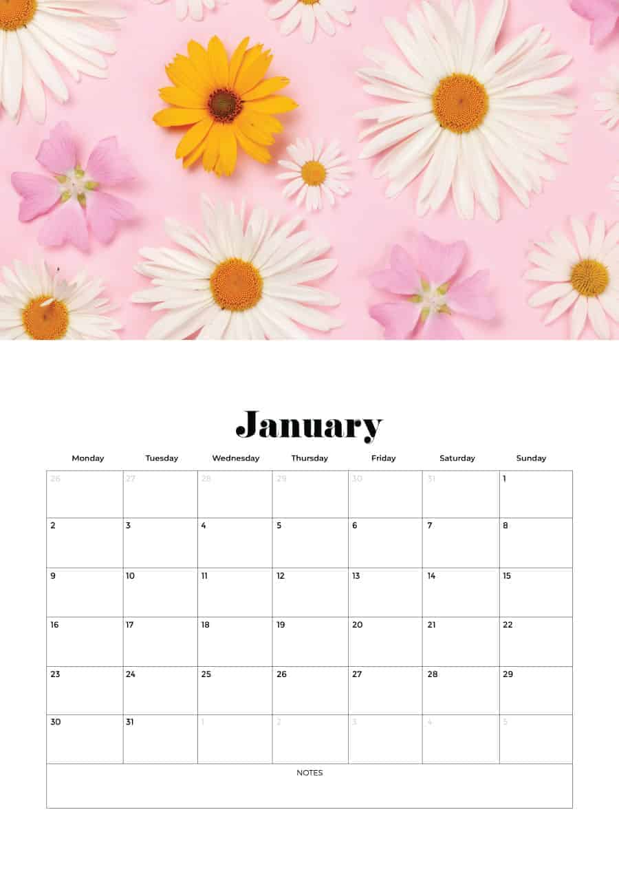 FREE 2023 CALENDARS — 200 PRINTABLE OPTIONS — LANDSCAPE &#038; VERTICAL, Oh So Lovely Blog