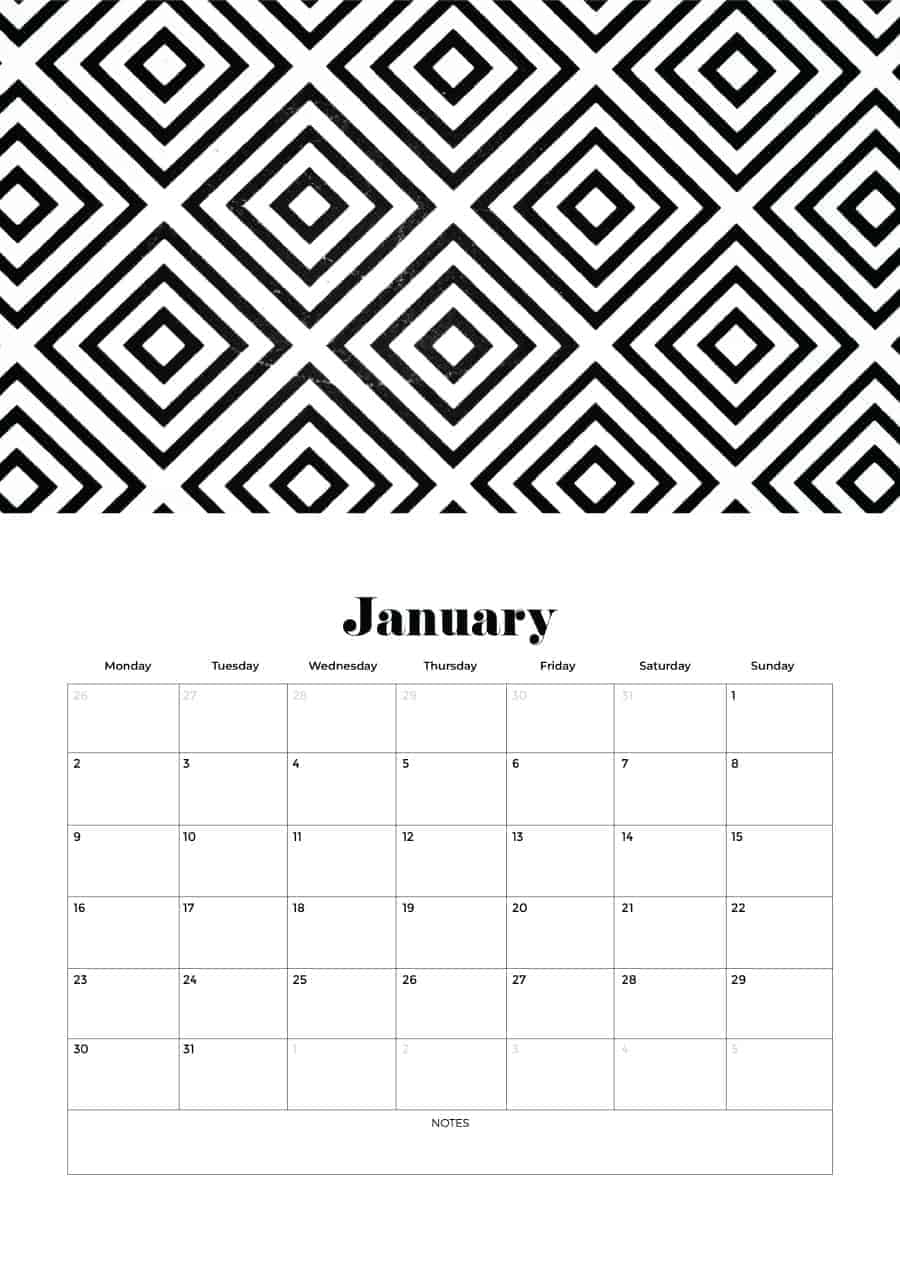 FREE 2023 CALENDARS — 200 PRINTABLE OPTIONS — LANDSCAPE &#038; VERTICAL, Oh So Lovely Blog