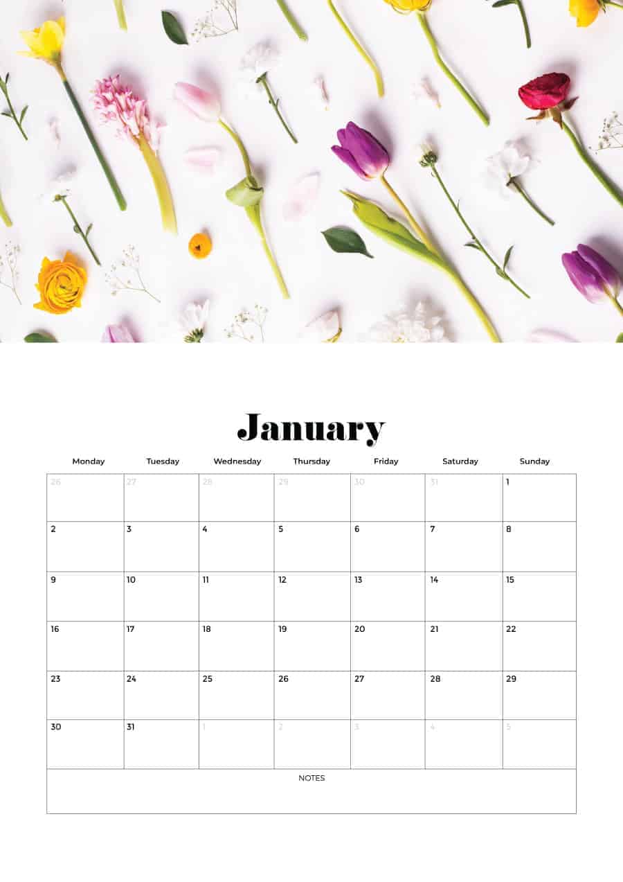 FREE 2023 CALENDARS — 200 PRINTABLE OPTIONS — LANDSCAPE &#038; VERTICAL, Oh So Lovely Blog