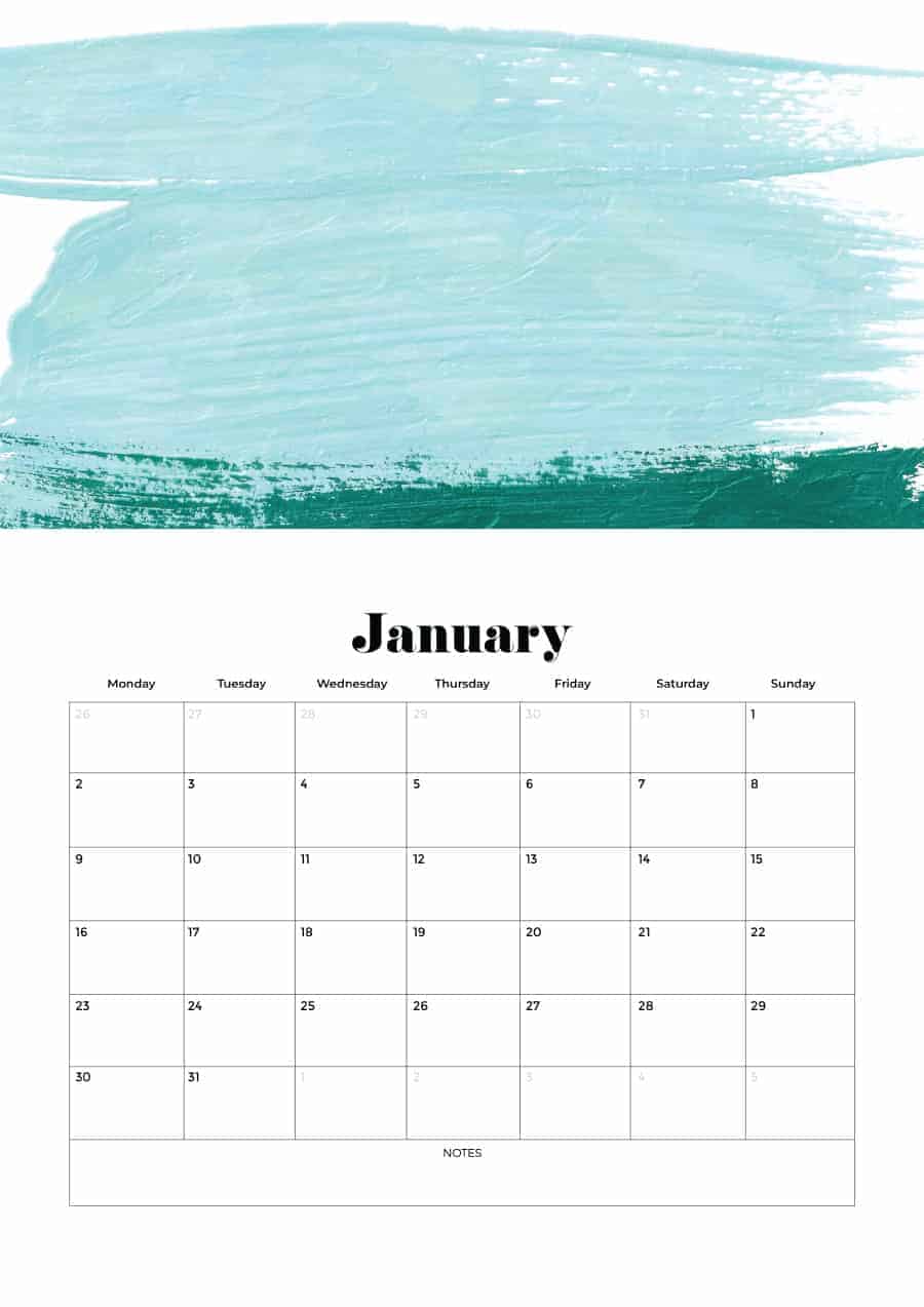 FREE 2023 CALENDARS — 200 PRINTABLE OPTIONS — LANDSCAPE &#038; VERTICAL, Oh So Lovely Blog