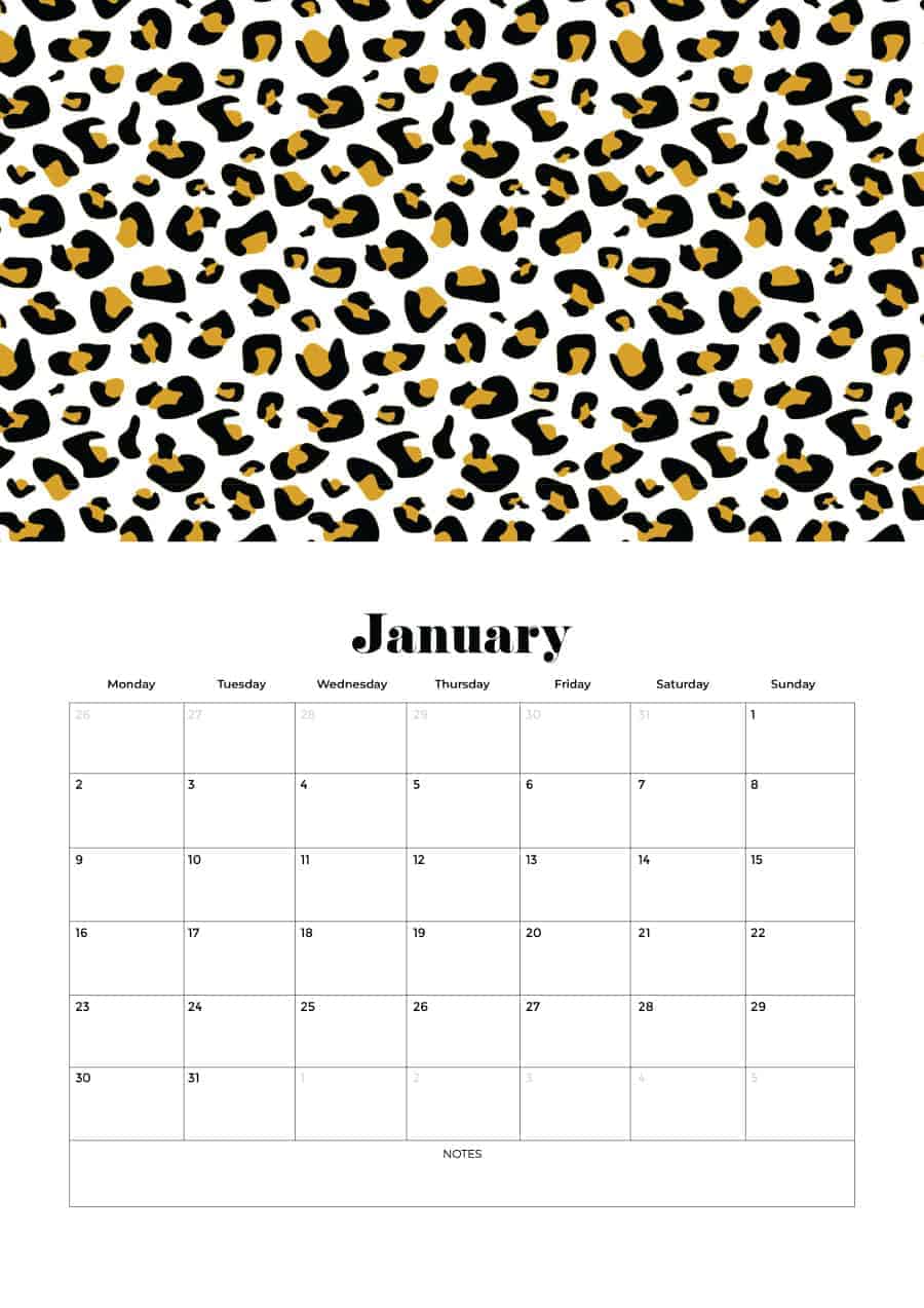 FREE 2023 CALENDARS — 200 PRINTABLE OPTIONS — LANDSCAPE &#038; VERTICAL, Oh So Lovely Blog