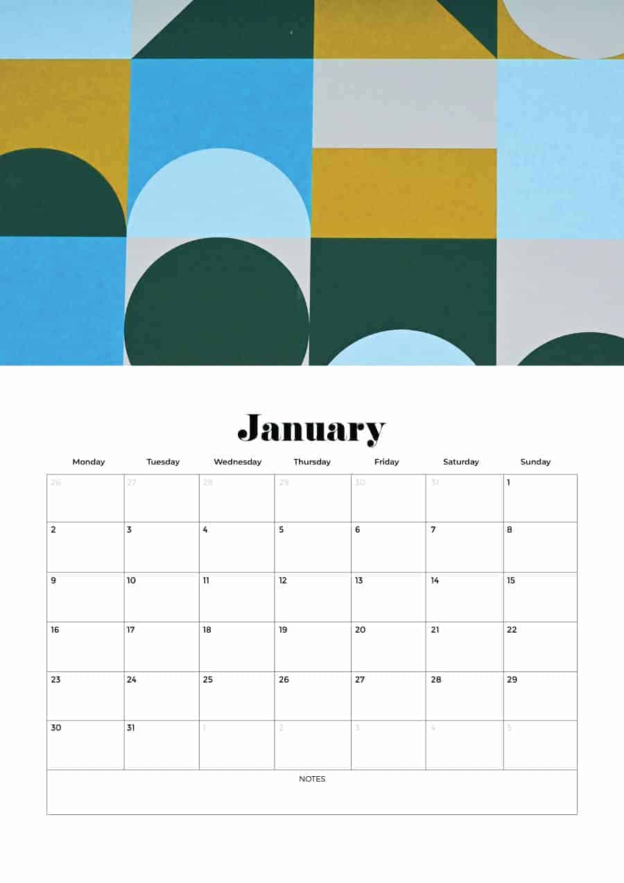 FREE 2023 CALENDARS — 200 PRINTABLE OPTIONS — LANDSCAPE &#038; VERTICAL, Oh So Lovely Blog