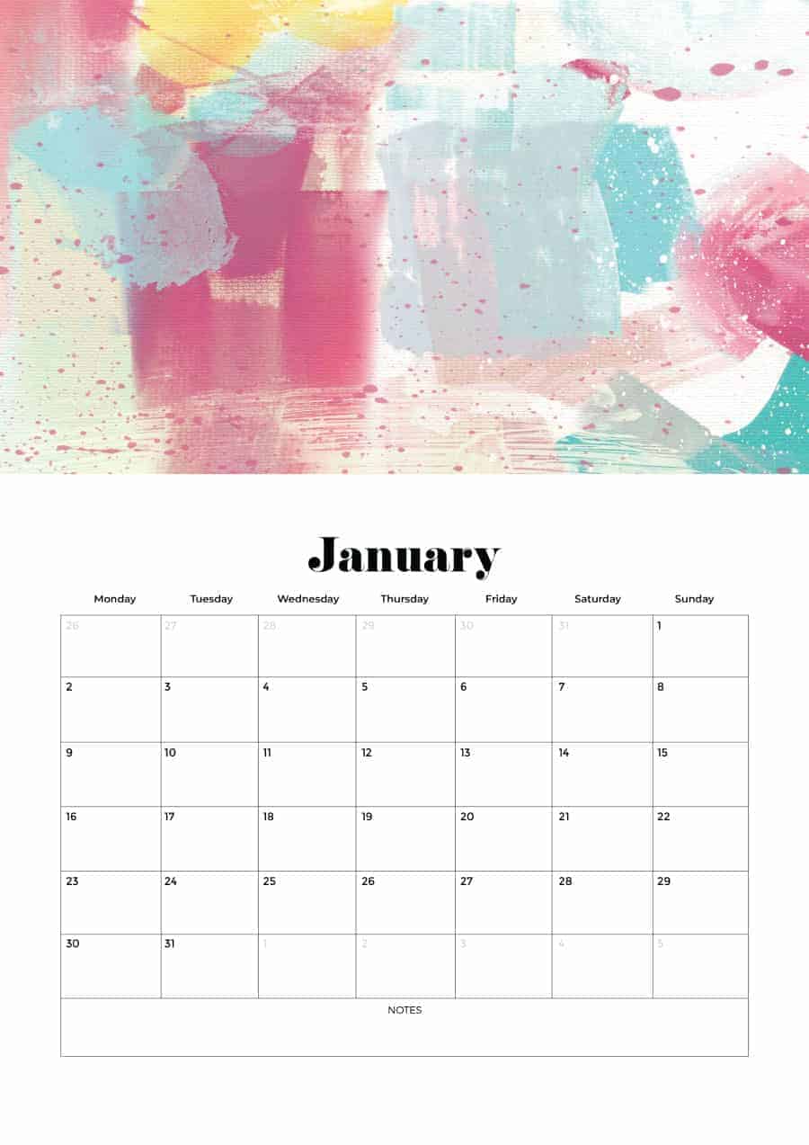 FREE 2023 CALENDARS — 200 PRINTABLE OPTIONS — LANDSCAPE &#038; VERTICAL, Oh So Lovely Blog