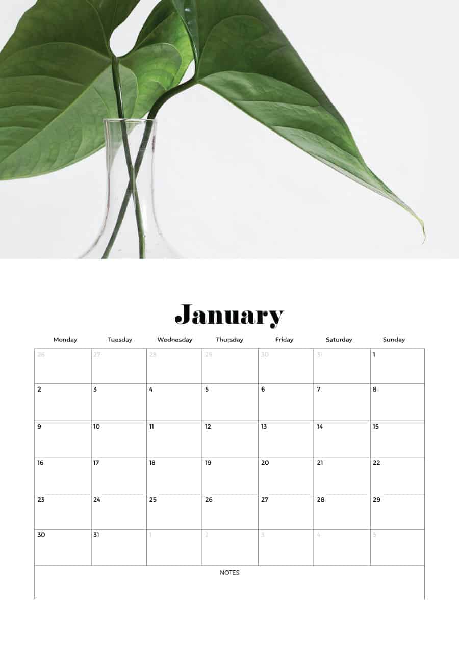 FREE 2023 CALENDARS — 200 PRINTABLE OPTIONS — LANDSCAPE &#038; VERTICAL, Oh So Lovely Blog