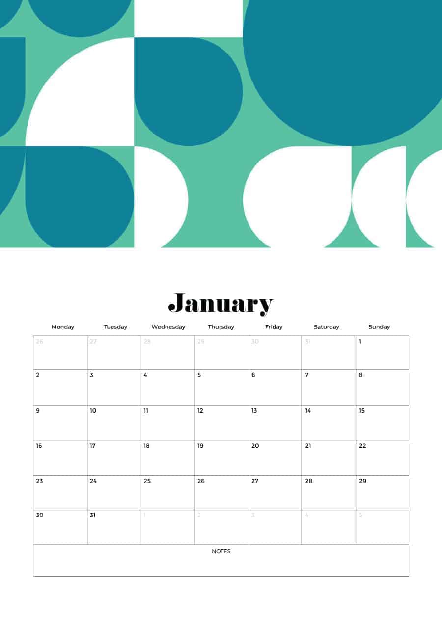 FREE 2023 CALENDARS — 200 PRINTABLE OPTIONS — LANDSCAPE &#038; VERTICAL, Oh So Lovely Blog