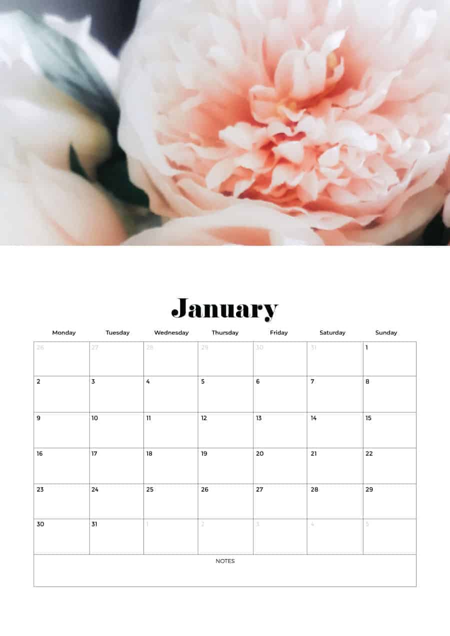 FREE 2023 CALENDARS — 200 PRINTABLE OPTIONS — LANDSCAPE &#038; VERTICAL, Oh So Lovely Blog