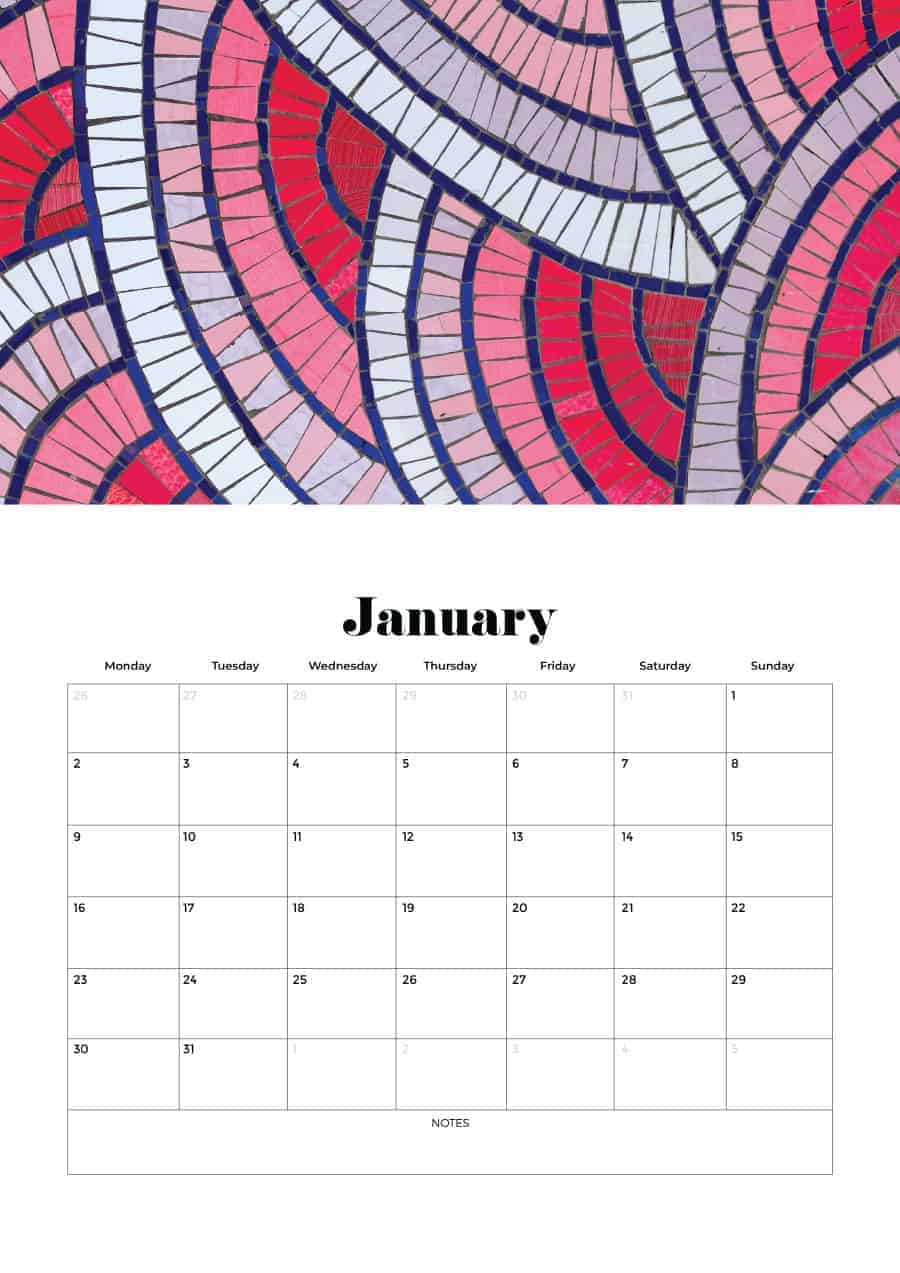 FREE 2023 CALENDARS — 200 PRINTABLE OPTIONS — LANDSCAPE &#038; VERTICAL, Oh So Lovely Blog