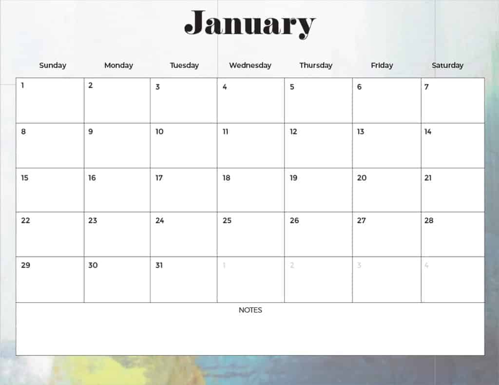 FREE 2023 CALENDARS — 200 PRINTABLE OPTIONS — LANDSCAPE &#038; VERTICAL, Oh So Lovely Blog