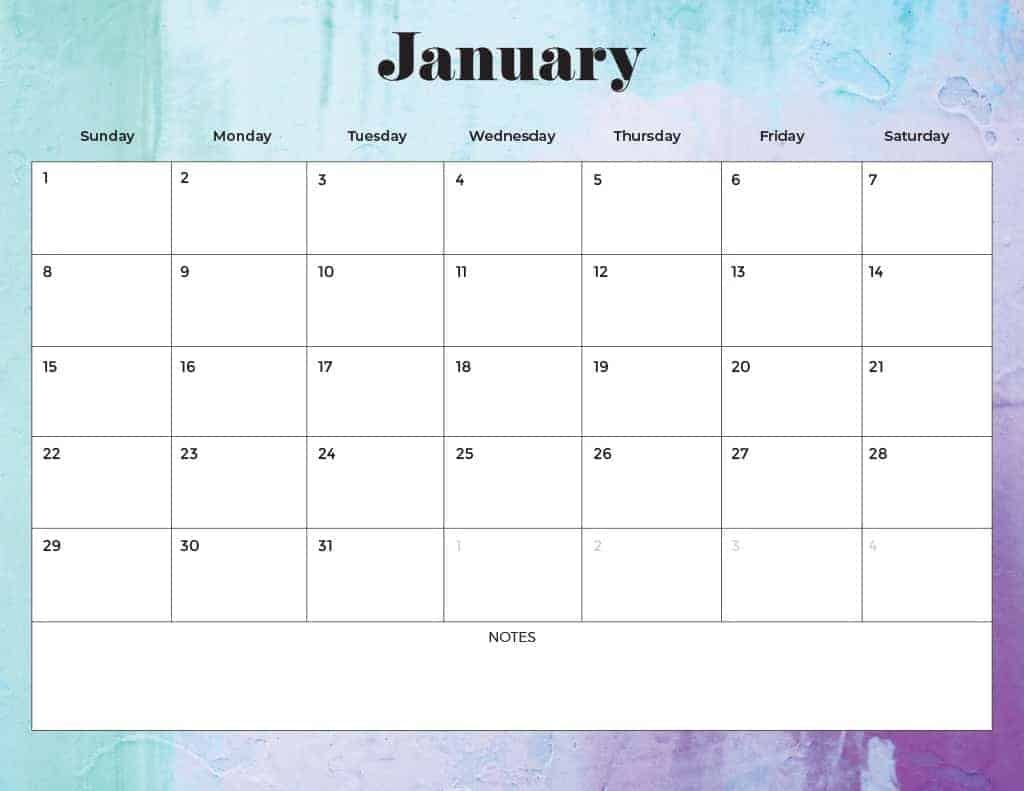 FREE 2023 CALENDARS — 200 PRINTABLE OPTIONS — LANDSCAPE &#038; VERTICAL, Oh So Lovely Blog