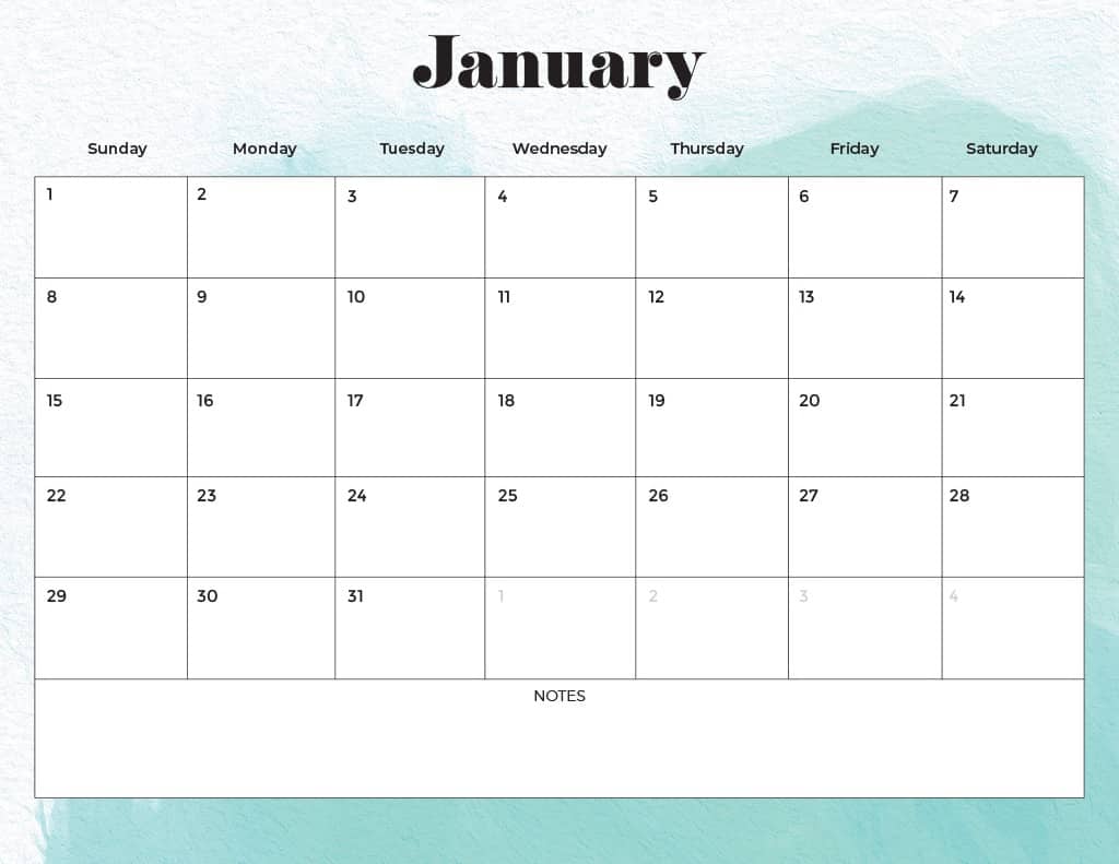 FREE 2023 CALENDARS — 200 PRINTABLE OPTIONS — LANDSCAPE &#038; VERTICAL, Oh So Lovely Blog