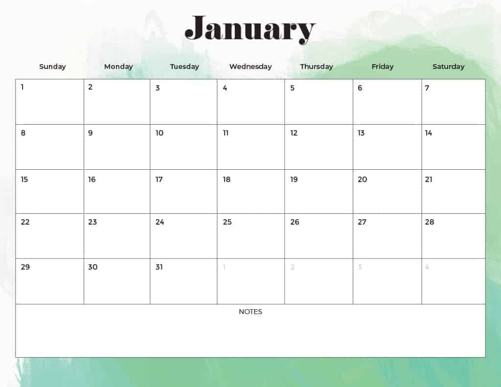 FREE 2023 CALENDARS — 200 PRINTABLE OPTIONS — LANDSCAPE &#038; VERTICAL, Oh So Lovely Blog